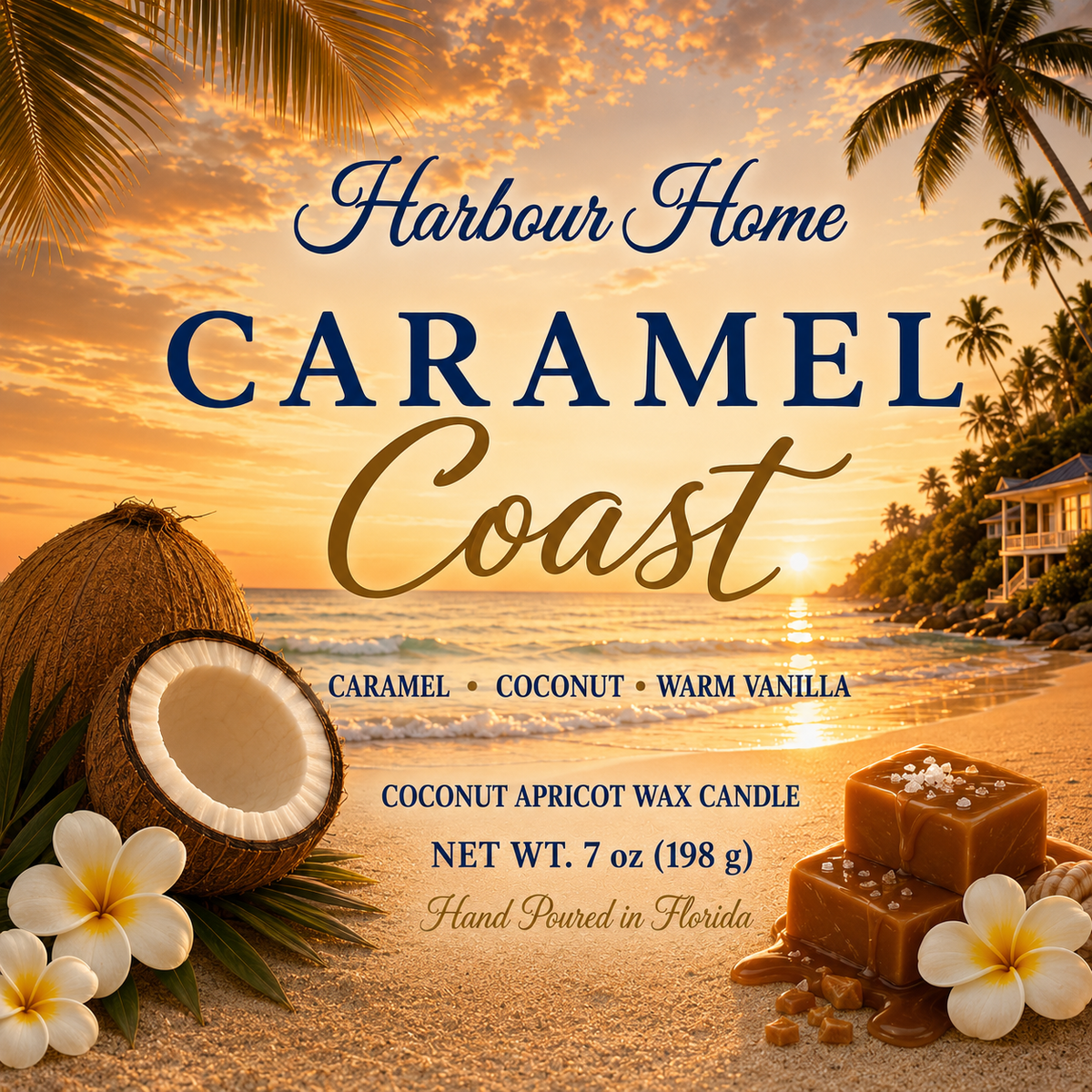 Caramel Coast Candle | 7 oz