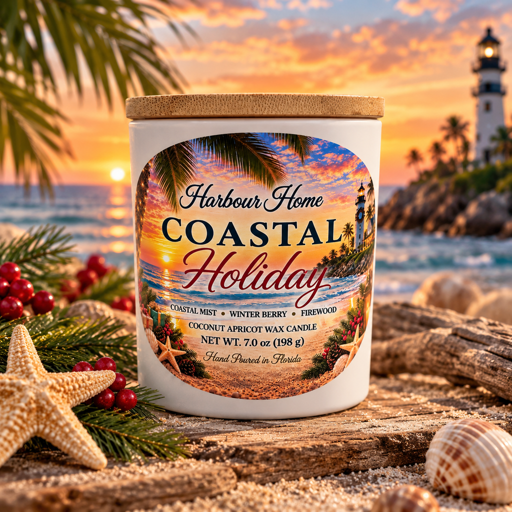 Coastal Holiday Candle | 7 oz