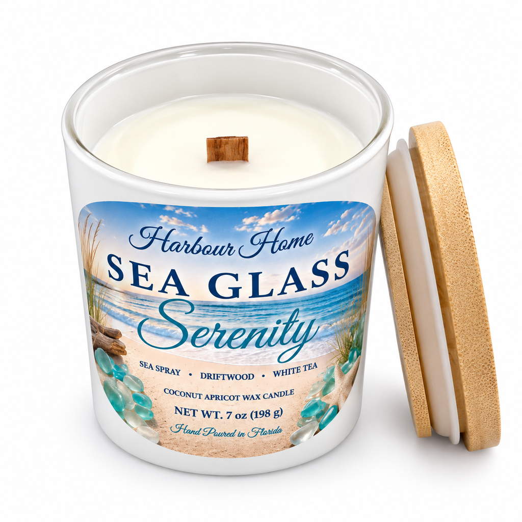 Sea Glass Serenity Candle | 7 oz