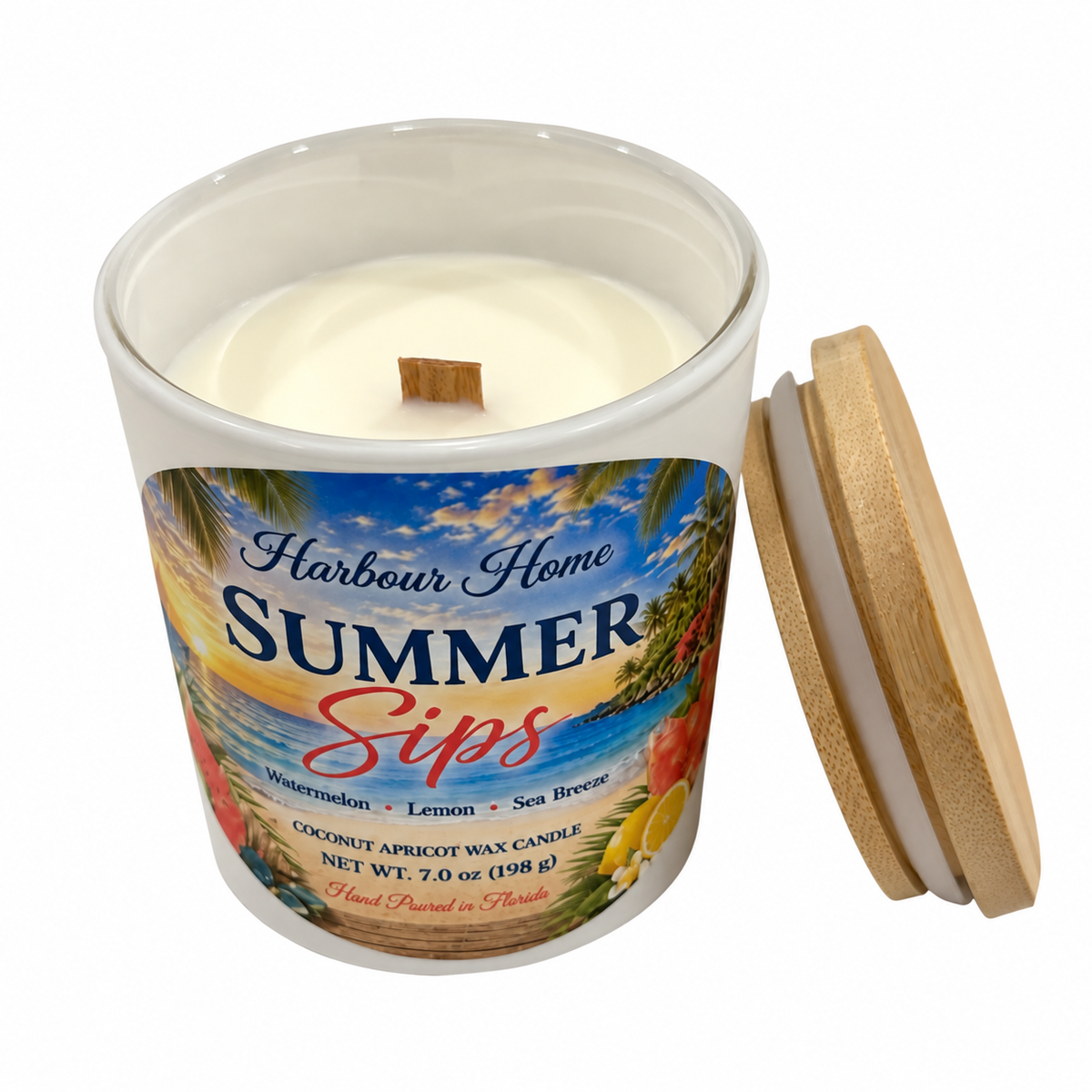 Summer Sips Candle  7 oz