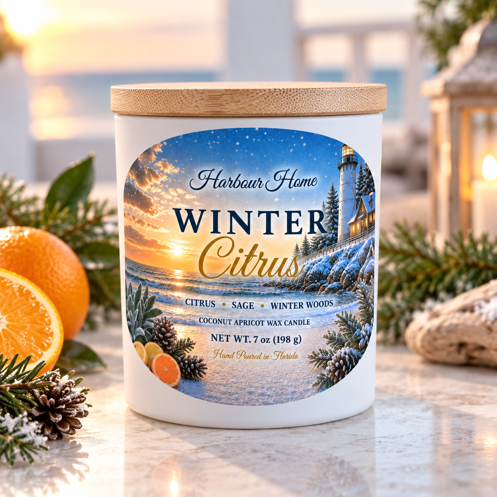 Winter Citrus Candle | 7 oz